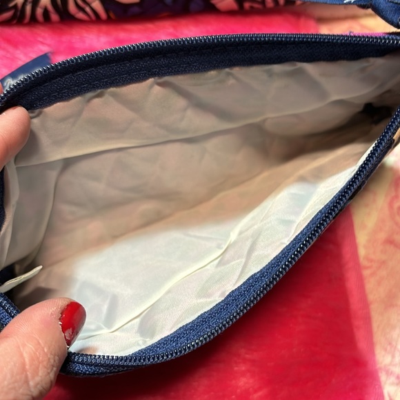 Vera Bradley 3 piece Set Bag, Wallet/ Id / Key Ring and Small Pouch - Picture 10 of 17